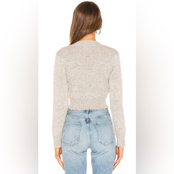 superdown Raakel Cropped Cardigan in Slate - Size XS - Picture 3 of 8